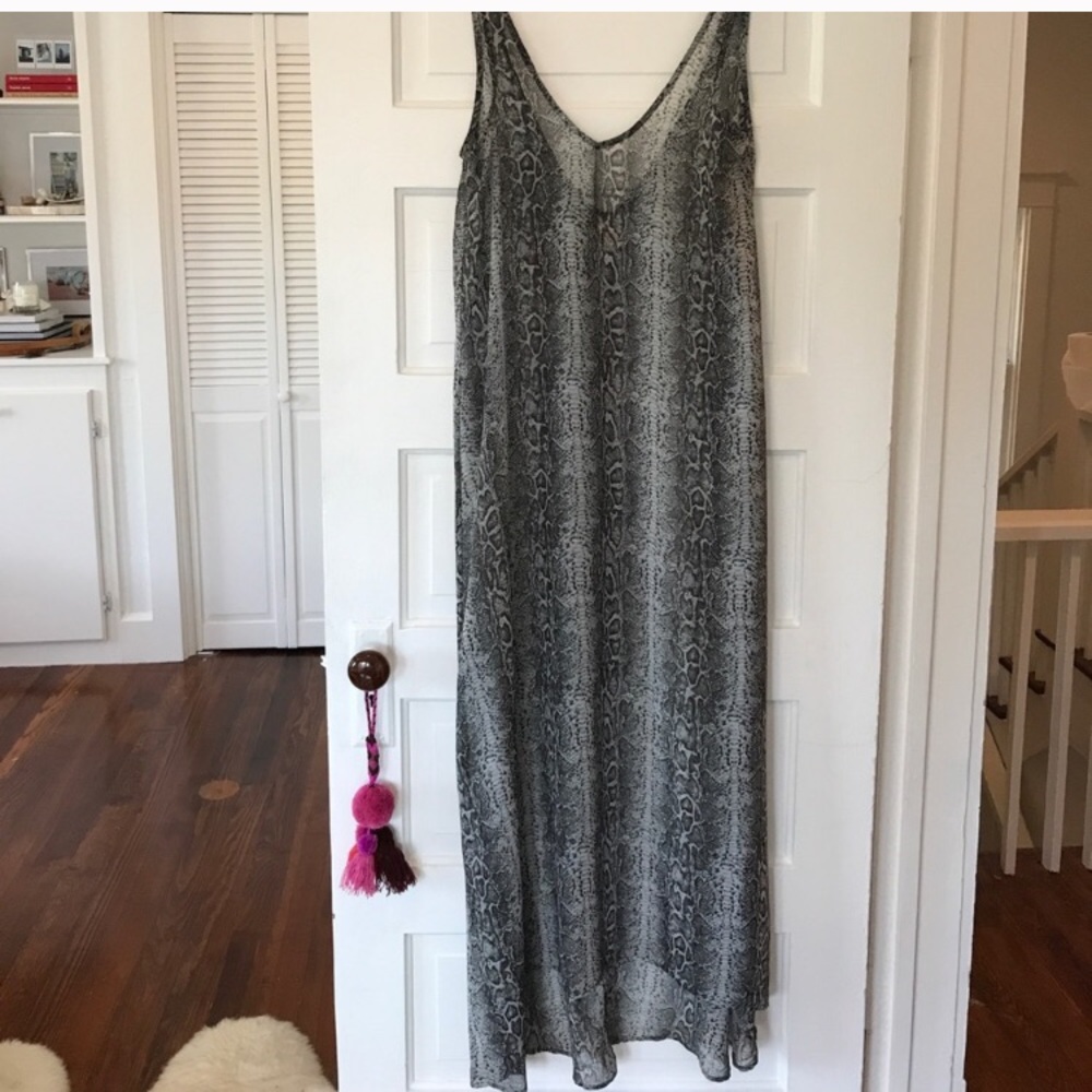 SMYM Snake print dress